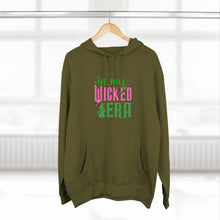 Load image into Gallery viewer, Wicked Era Fleece Hoodie | Cozy Winter Wear, Gift for Her, Retro Style, Casual Outfit, Holiday Apparel, Comfy Streetwear