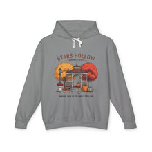 Load image into Gallery viewer, Stars Hollow Unisex Lightweight Hooded Sweatshirt, Cozy Fall Layer, Perfect Gift for Gilmore Girls Fans, Casual Weekend Wear, Stylish [...]