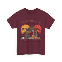 Load image into Gallery viewer, Stars Hollow Unisex Cotton Tee - Cozy Fall Vibe Shirt, Perfect for Fans of Autumn, Travel &amp; TV Shows, Gift for Friends, Halloween