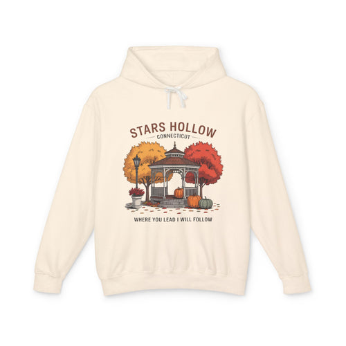 Stars Hollow Unisex Lightweight Hooded Sweatshirt, Cozy Fall Layer, Perfect Gift for Gilmore Girls Fans, Casual Weekend Wear, Stylish [...]