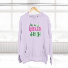 Load image into Gallery viewer, Wicked Era Fleece Hoodie | Cozy Winter Wear, Gift for Her, Retro Style, Casual Outfit, Holiday Apparel, Comfy Streetwear