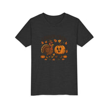 Load image into Gallery viewer, Thanksgiving Cousin Crew Youth Tee, Fall Family Celebrations, Cute Kids Shirt, Harvest Gathering Apparel, Autumn T-Shirt, Holiday Fun
