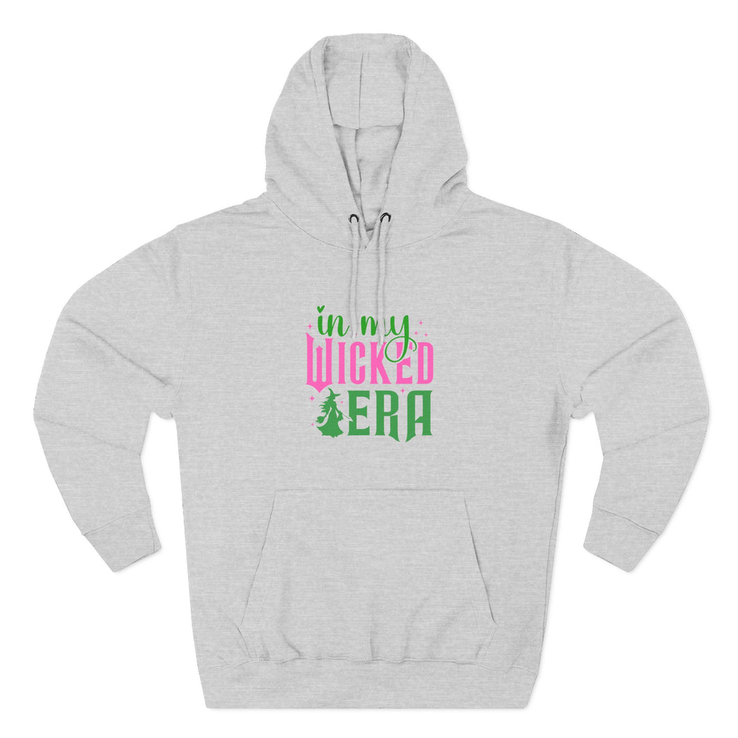 Wicked Era Fleece Hoodie | Cozy Winter Wear, Gift for Her, Retro Style, Casual Outfit, Holiday Apparel, Comfy Streetwear