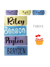 Load image into Gallery viewer, Personalized Peeps Bunny Plush: Custom Easter Basket Filler