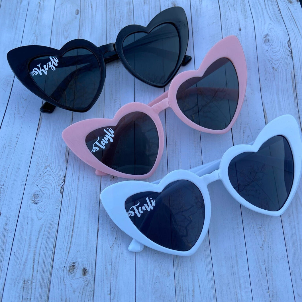 Heart Sunglasses: Party Accessory