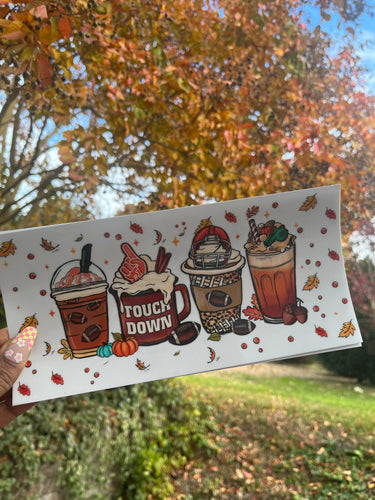 Thanksgiving/Football UV DTF WRAP