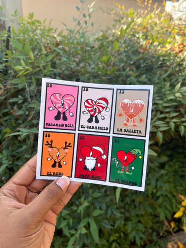 Loteria Christmas UV DTF WRAP