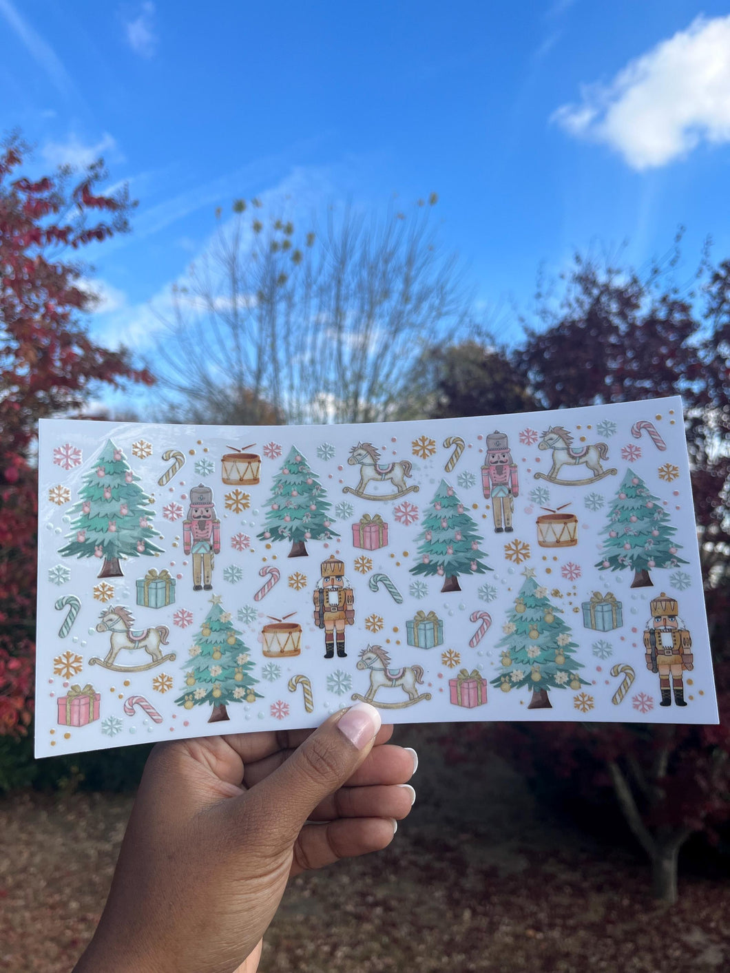 Christmas Girly UV DTF WRAP