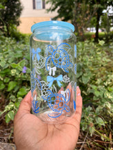 Load image into Gallery viewer, Seashell Turtle Glass Can Wrap: Summer UV DTF Decal