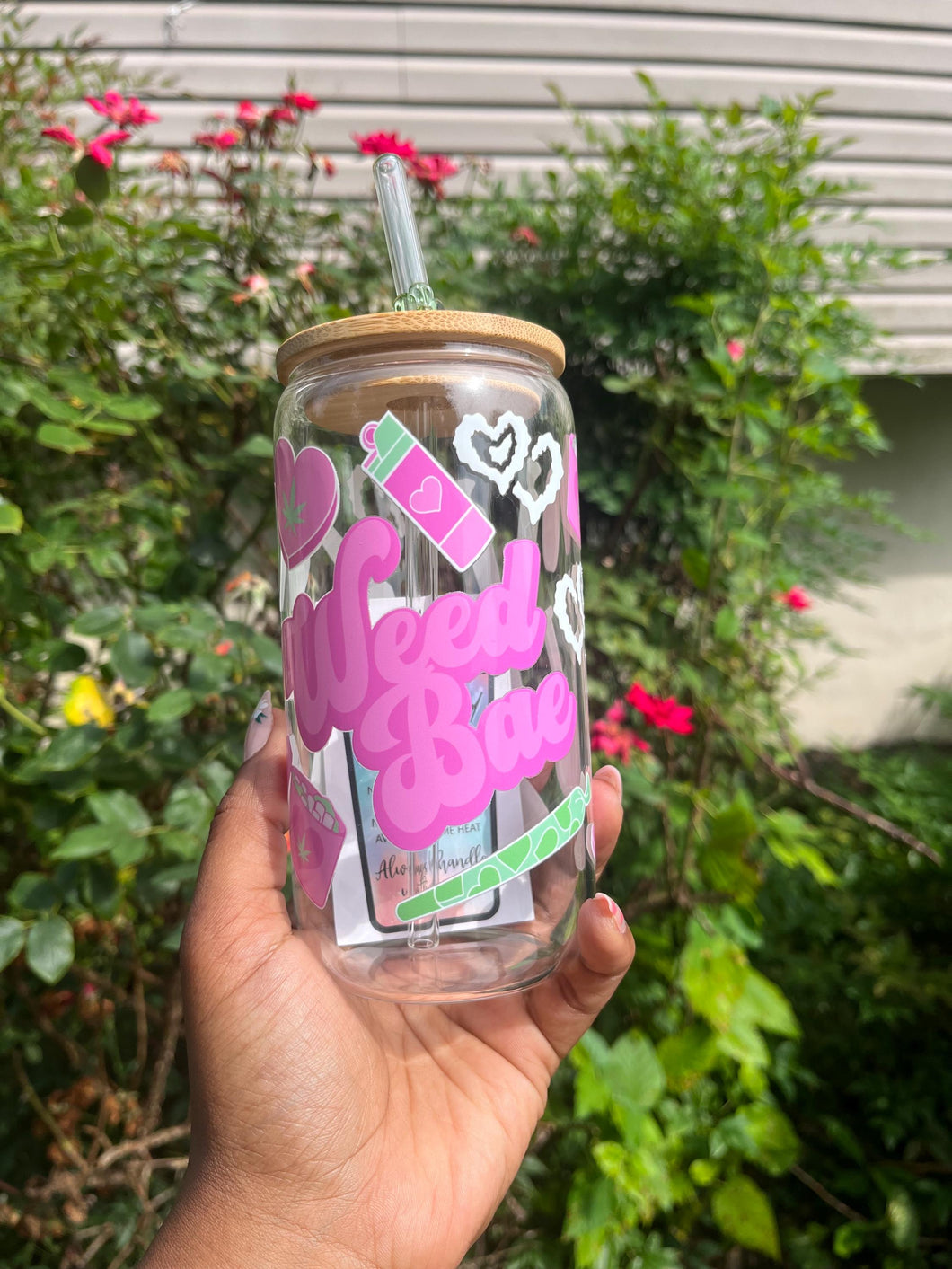 Weed Bae Libbey Cup || 16oz || high and pretty