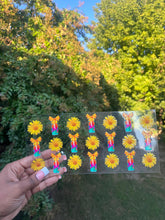 Load image into Gallery viewer, Peach Glow UV DTF Cup Wrap: Tropical Sunset Vibes Decal