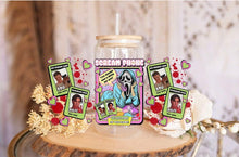 Load image into Gallery viewer, Ghost Mask uv dtf wrap 16 oz