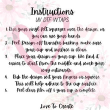 Load image into Gallery viewer, Smile UV DTF Vinyl Wrap | Colorful DIY Craft Sheet for Cups, Tumblers, and Gifts