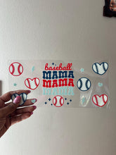 Load image into Gallery viewer, Basketball mama uv dtf wrap 16 oz