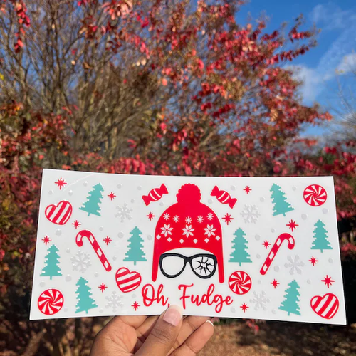 A Christmas Story UV DTF Wrap || Oh Fudge