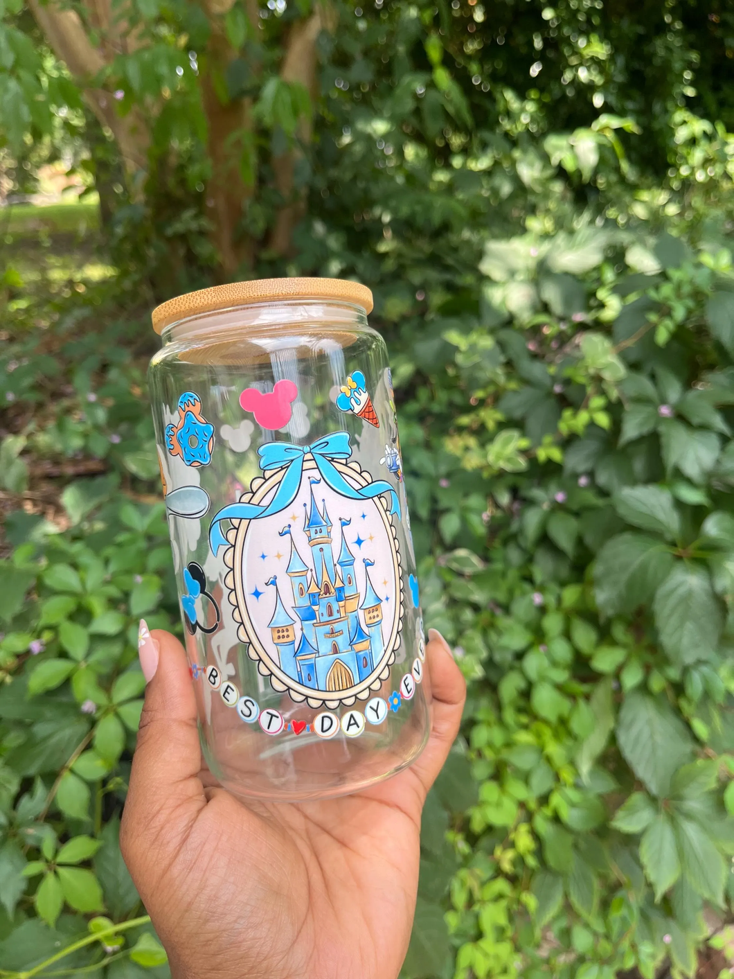 Best Day Ever Disney Inspired Tumbler – Custom Magic Kingdom Cup – Park Day Must-Have – Magical Travel Cup for Disney Fan