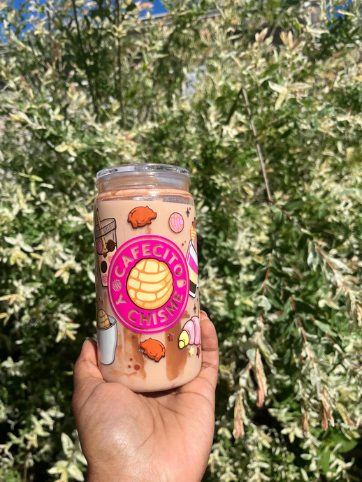 Cafecito Y Chisme Cup Libbey Can