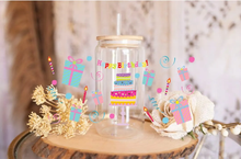 Load image into Gallery viewer, Birthday UV DTF Cup Wrap: Waterproof Party Cup Decal
